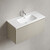 Тумба подвесная с раковиной-столешницей Sancos Snob R 1.0 100 см SNR1.0100CE, Beige soft (раковина Element CN7003) фото 