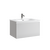 Тумба подвесная с раковиной Sancos Snob R 1.0 70 см SNR1.070W, Bianco (раковина Element CN7007) фото 3