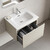 Тумба подвесная с раковиной Sancos Snob R 1.0 60 см SNR1.060CE, Beige soft (раковина Element CN7001) фото 5