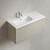Тумба подвесная с раковиной-столешницей Sancos Snob R 1.0 100 см SNR1.0100LCE, Beige soft (раковина Element CN7003L) фото 
