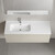 Тумба подвесная с раковиной-столешницей Sancos Snob R 1.0 120 см SNR1.0120LCE, Beige soft (раковина Element CN7006L) фото 