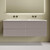 Тумба подвесная с раковиной-столешницей Sancos Snob R 140 см SNR70SM, Doha soft (раковина Grace CN7022wx) фото 3