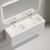 Тумба подвесная с раковиной-столешницей Sancos Snob R 140 см SNR70W, Bianco (раковина Grace CN7022wx) фото 