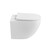 Унитаз приставной безободковый BelBagno SFERA-R BB2141CB-TOR/SC с тонкой крышкой микролифт (система смыва Торнадо) фото 3