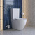 Унитаз-компакт безободковый BelBagno TORNADO SFERA-TOR BB2141CP-TOR/SC с тонкой крышкой микролифт (система смыва Торнадо) фото 15