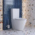 Унитаз-компакт безободковый BelBagno TORNADO FLAY-TOR BB2149CP-TOR/SC с тонкой крышкой микролифт (система смыва Торнадо) фото 15