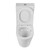 Унитаз-компакт безободковый BelBagno TORNADO FLAY-TOR BB2149CP-TOR/SC с тонкой крышкой микролифт (система смыва Торнадо) фото 4