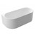 Ванна каменная Cezares Solid Surface 170x80 см CZR-METAURO-WALL-170-80-55-SSB, белый матовый фото 