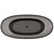 Ванна отдельностоящая CEZARES 170x80 см CZR-RELAX-170-80-56-GM-PFB, серый туман фото 2
