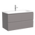 Тумба подвесная с раковиной Sancos Snob R 90 см SNR90SM, Doha soft (раковина Grace CN7019) фото 2