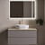 Тумба подвесная с раковиной Sancos Snob R 100 см SNR100CE, Beige Soft (раковина Element CN5010, столешница TT100A2X) фото 