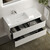 Тумба подвесная с раковиной-столешницей Sancos Snob R 100 см SNR100LW, Bianco (раковина Grace CN7014) фото 4