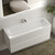 Тумба подвесная с раковиной Sancos Snob R 120 см SNR120W, Bianco (раковина Grace CN7017) фото 4