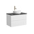 Тумба подвесная с раковиной Sancos Snob R 80 см SNR80W, Bianco (раковина Element CN5001, столешница TT80A1X) фото 