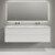 Тумба подвесная с раковиной-столешницей Sancos Folk 160 см FL80W, Bianco (раковина Grace ​CN7023wx) фото 