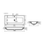 Тумба подвесная с раковиной Sancos Folk 100 см FL100CP, капучино (раковина Grace ​CN7013MC​) фото 10