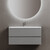 Тумба подвесная с раковиной Sancos Folk 100 см FL100ES, Ergraut soft (раковина Grace ​CN7013​) фото 4