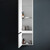 Пенал подвесной Sancos Very 35 см PVR35LW, Bianco фото 2