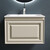 Тумба подвесная с раковиной Sancos Very 60 см VR60CE, Beige soft (раковина Grace CN7011) фото 