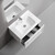 Тумба подвесная с раковиной Sancos Very 70 см VR70W, Bianco (раковина Element ​CN7007​) фото 5