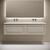 Тумба подвесная с раковиной-столешницей Sancos Very 160 см VR80CE, Beige soft (раковина Grace ​CN7023wx​) фото 