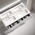 Тумба подвесная с раковиной-столешницей Sancos Very 160 см VR80W, Bianco (раковина Grace ​CN7023​) фото 4