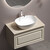 Тумба подвесная с раковиной Sancos Very 80 см VR80CE, Beige soft (раковина Element CN5005, столешница TT80A2X) фото 8