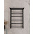 Полотенцесушитель электрический Apextermo Корона с полкой П5 500x800 мм CR01185BM (скрытое подключение) чёрный фото 6