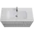 Тумба подвесная с раковиной Art&Max Elegant AM-ELEGANT-800-2C-SO-GCM-LED 80 см (раковина AM7110-80) светло-серый матовый фото 3
