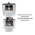 Гидробокс Avacan 100x100 см EM2010LEDT, хром/прозрачное (безсиликоновая сборка) фото 20