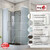 Душевая кабина Avacan 120x90 см EM2912LN, хром/прозрачное (безсиликоновая сборка) фото 