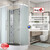 Душевая кабина Avacan 120x90 см EM2912LN, хром/прозрачное (безсиликоновая сборка) фото 6