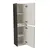 Пенал подвесной Art&Max Elegant 40 см AM-ELEGANT-1500-2А-SO-GM-LED, серый матовый фото 3