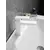 Смеситель для раковины Haiba HB10831-8, белый фото 4