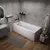 Ванна акриловая 1Marka Modern 180x80 см фото 5