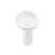 Раковина напольная Solid Surface Vincea 48 см VBS-4SP02MW, белый матовый фото 4