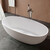Ванна отдельностоящая Solid Surface Vincea 160x75 см VBT-4S06-1600MW, белый матовый фото 