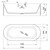 Ванна отдельностоящая Solid Surface Vincea 170x75 см VBT-4S09MW, белый матовый фото 4