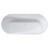 Ванна отдельностоящая Solid Surface Vincea 170x75 см VBT-4S09MW, белый матовый фото 3