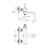 Смеситель для ванны Cezares LIBERTY-VD-BORO, брашированное золото фото 2