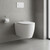Унитаз подвесной безободковый Grohe Clova Ceramic Oval 422813000P с крышкой микролифт фото 