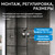 Душевая перегородка Abber Immer Offen 90 см AG62090B, черный/прозрачное фото 5