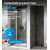 Душевая дверь Abber Sonnenstrand 120 см AG04120S, хром/прозрачное, Цвет стекла: прозрачное, Цвет профиля: хром, Размер - мм: 1200 фото 8