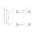Душевая дверь Abber Schwarzer Diamant 110 см AG30110BMH, чёрный/матовое, Цвет стекла: матовое, Цвет профиля: чёрный, Размер - мм: 1100 фото 16