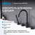 Смеситель для ванны Abber Wasser Kreis AF8113B, чёрный матовый, Цвет производителя: чёрный матовый фото 2