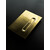 Кнопка смыва Boheme 667-MG, золото матовое (для инсталляций GEBERIT 300-серия) фото 3