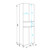 Пенал напольный Azario Lotos 60 см CS00106435 фото 8