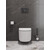 Унитаз подвесной безободковый BelBagno Unique BB007CH-TOR/SC с тонкой крышкой микролифт (Система смыва торнадо) фото 13
