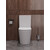 Унитаз-компакт безободковый Cezares Liner-Tor CZR-6726-CP-TOR/SC с тонкой крышкой микролифт, кнопка брашированное золото (система смыва Торнадо) фото 8