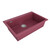 Кухонная мойка Paulmark Decoration 76 PM937650-ME, красный фото 3